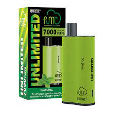 [13965] FUME UNLIMITED 7000 PUFF ICE MINT
