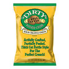 [14125] Dirty Potato Chip - Sour Cream & Onion 2OZ