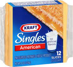 [14132] KRAFT AMERICAN SINGLES 12 SLICE 8oz