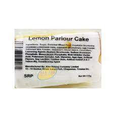 [14169] Kiss Lemon Parlour Cake 115g