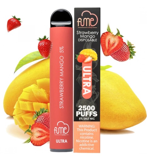 [14280] FUME ULTRA 2500 PUFF STRAWBERRY MANGO