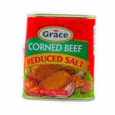 [14283] GRACE CORN BEEF REDUCED SALT 12OZ