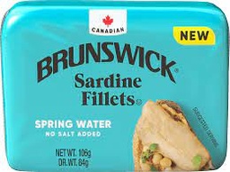 [14355] Brunswick Sardines Fillet No Salt 106g