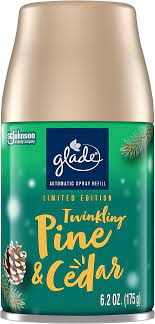 [14398] GLADE AUTO SPRAY REFILL PINE & CEDAR 6.2oz