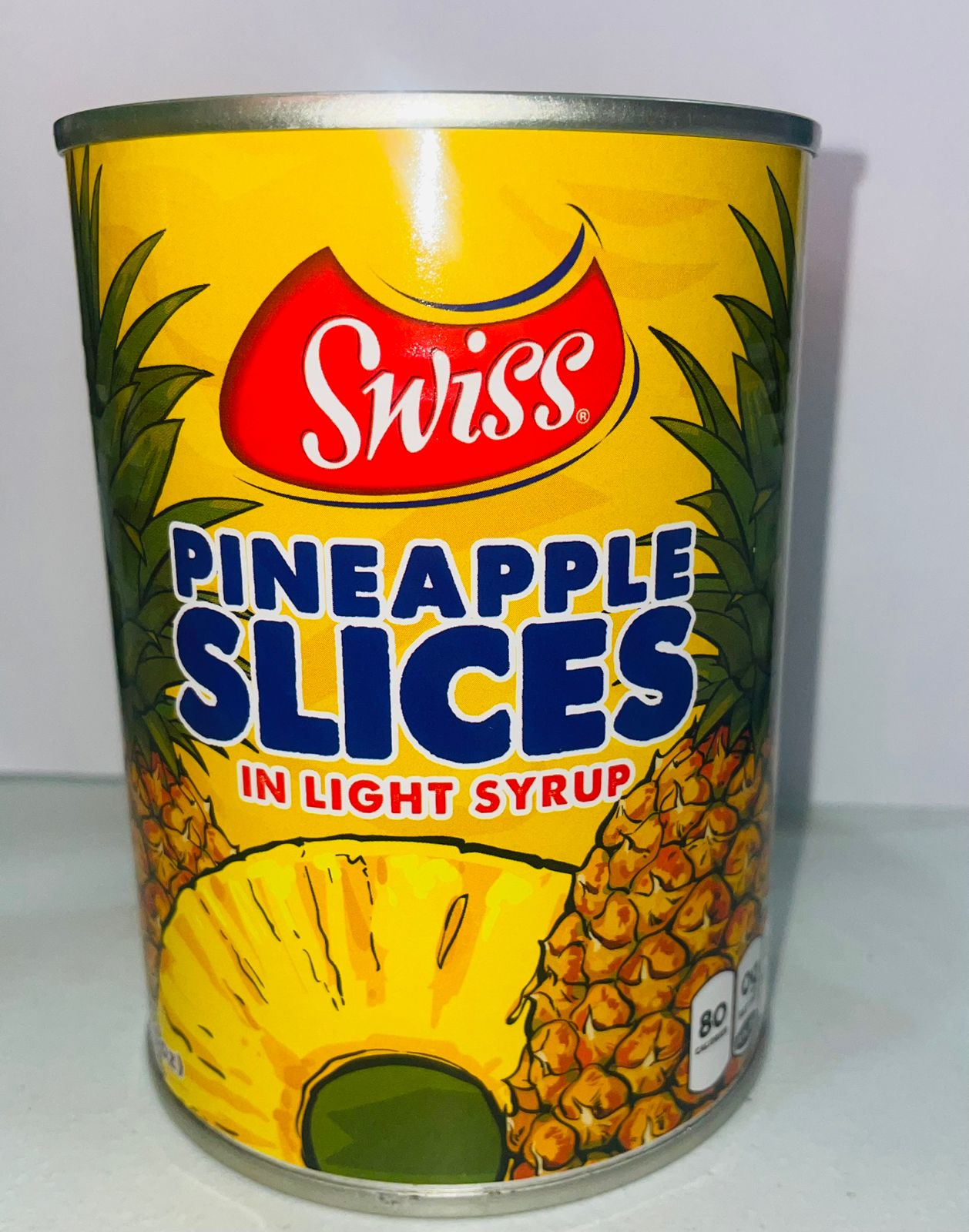 SWISS PINEAPPLE SLICES IN SYRUP 20OZ