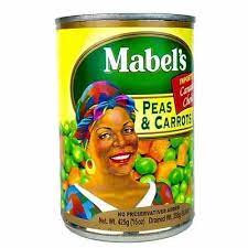 MABEL'S PEAS & CARROTS 425G