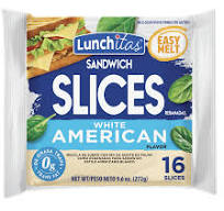 [14920] Lunchitas Sandwich Slices White American 27g (16)