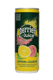 [14952] Perrier Lemon &amp; Guava (Slim Can) 25CL 4pk
