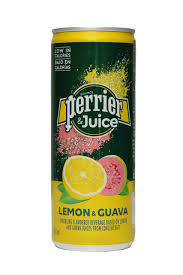 [14952] Perrier Lemon & Guava (Slim Can) 25CL 4pk