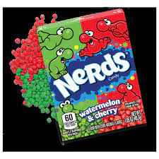 [14958] NERDS WATERMELON & CHERRY 46.7G