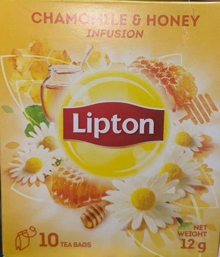 [15274] Lipton Benefit-Led Teas Chamomile & Honey 12g