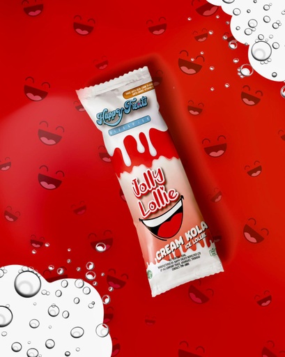 [15366] HAPPY TREATS JOLLY LOLLIE - CREAM KOLA