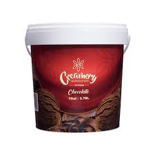 [15607] CREAMERY RIPPLE CHOC ICE CREAM 1 GALLON