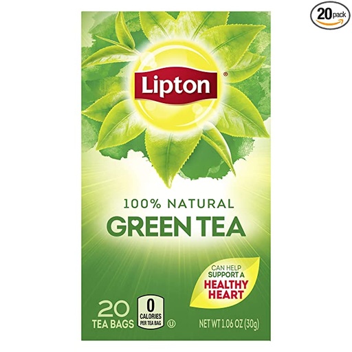 [15783] Lipton GREEN TEA MINT 20CT
