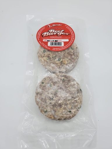 [00100] ABRAKA Original Burger Pattie (Beef)