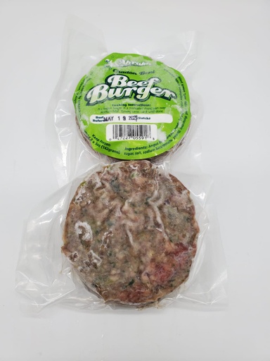 [00101] ABRAKA Chadon Beni Burger Pattie (Beef)