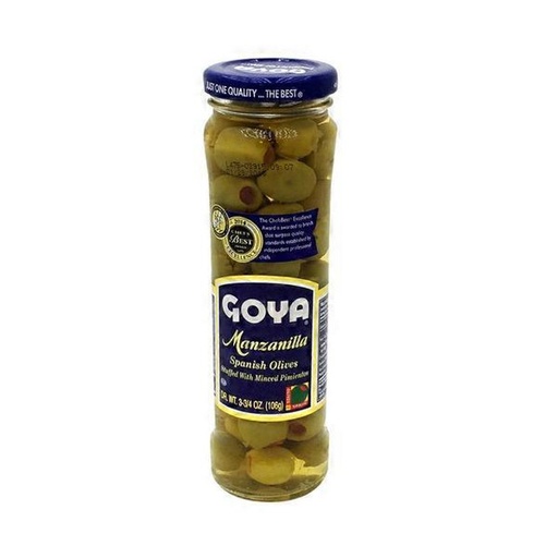 [00191] Goya Manzanilla Spanish Olive 3-3/4oz