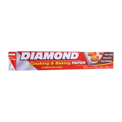 [00408] DIAMOND COOK & BAKE PAPER 26.2ft