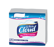 [00413] White Cloud Lunch Napkins 50pk