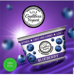 Guiltless Yogurt Blueberry 