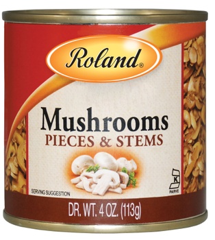 Roland Mushrooms Stems & Pieces 4oz