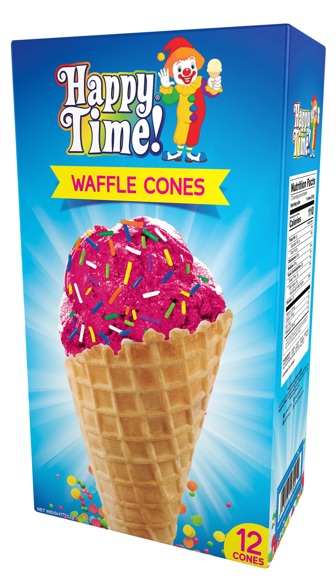 HAPPY TIME WAFFLE CONE 