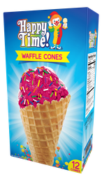 [00662] HAPPY TIME WAFFLE CONE 