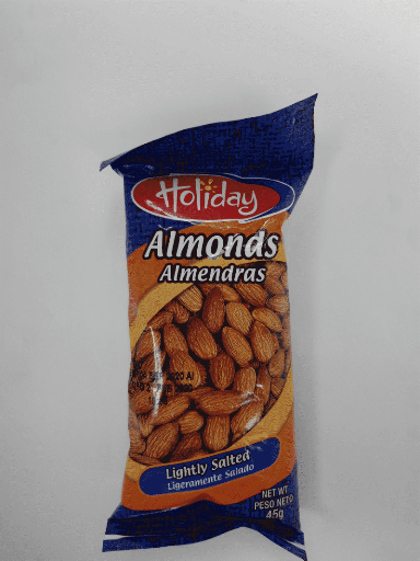 [00783] Holiday Almonds Lightly Salted 45g