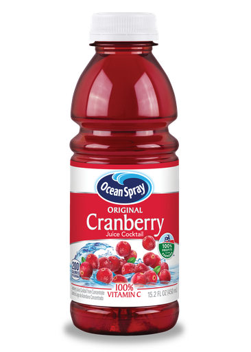 [00973] Ocean Spray 100% Cranberry Juice 10oz