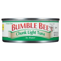 [00986] BumbleBee Tuna Chunk in Water 142gm