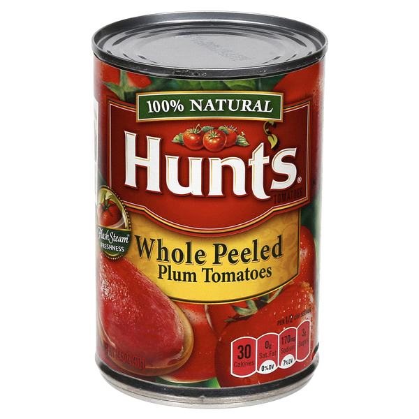 Hunts Whole Tomato Peeled 14.5oz