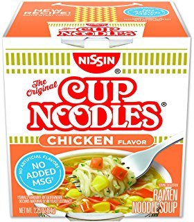 Nissin Noodle Cup Chicken 2.25oz