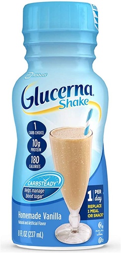 [01047] Glucerna Shake Vanilla 8oz