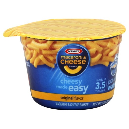 [01054] Kraft Mac & Cheese Cups Orig 2.05OZ