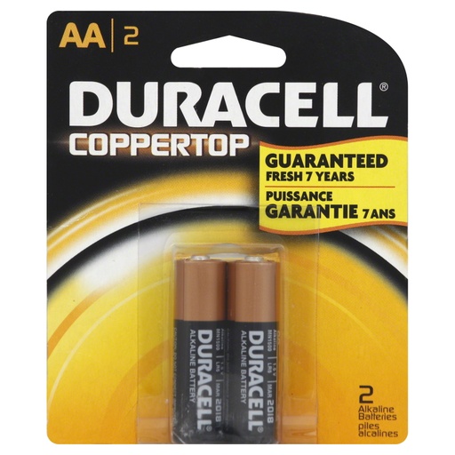 [01068] Duracell ALK AA2