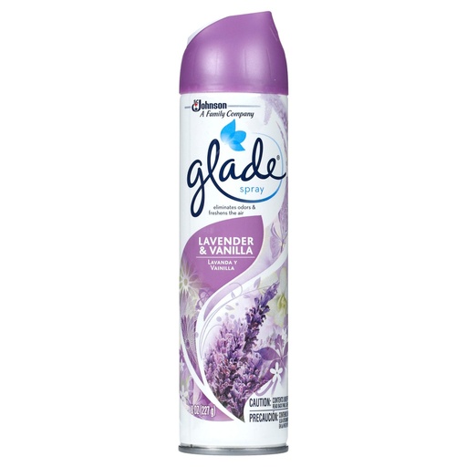 [01083] Glade Aerosol Lavender Vanilla 8.3OZ