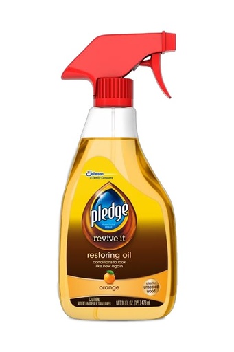 [01094] Pledge Polish Trigger Orange Oil 16oz