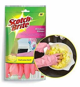 [01097] Scotch Brite Gloves Kitchen Med