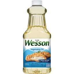 [01130] Wesson Oil Vegetable Soy 24oz