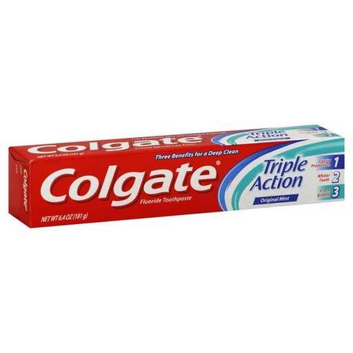 [01147] Colgate TP Trip Act 4oz 