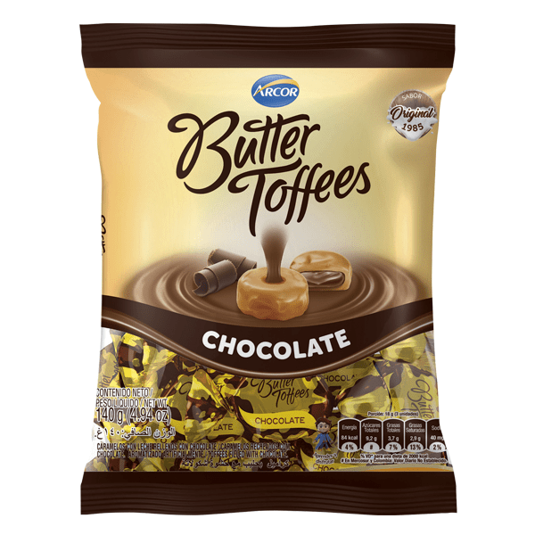 Arcor Butter Toffee Chocolate 140gm