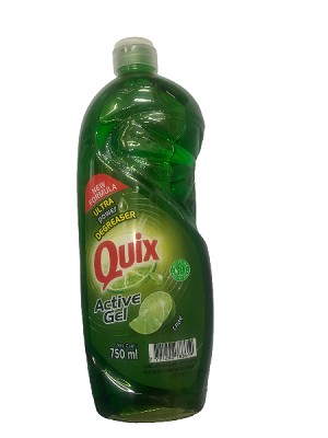 [01263] QUIX GEL LIME GRN 750ML