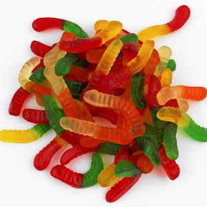 NUTS ABOUT CANDY - Gummi Worms
