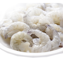 [01434] SHRIMP VANAMEI PEELED &amp; DEVEINED SMALL TAIL OFF RAW 61-70 