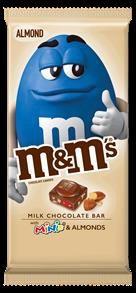 [01550] M&M Almond Minis OX Tablet Bar King 