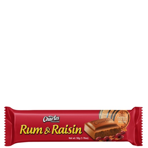 [01623] CHARLES Rum & Raisin 50g