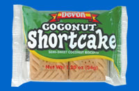 Devon Coconut Shortcake  34g