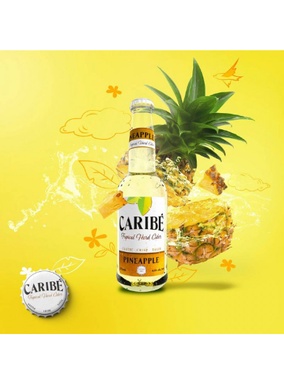 Caribe Hard Cider Pineapple 