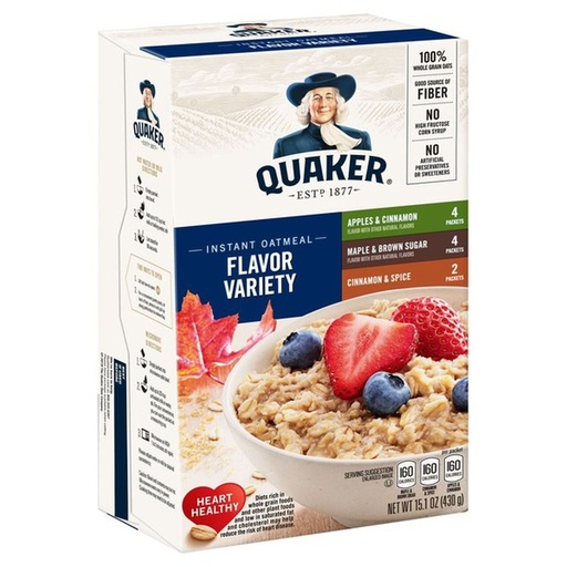 [01812] Quaker Inst Oat Variety Pk 15.1oz