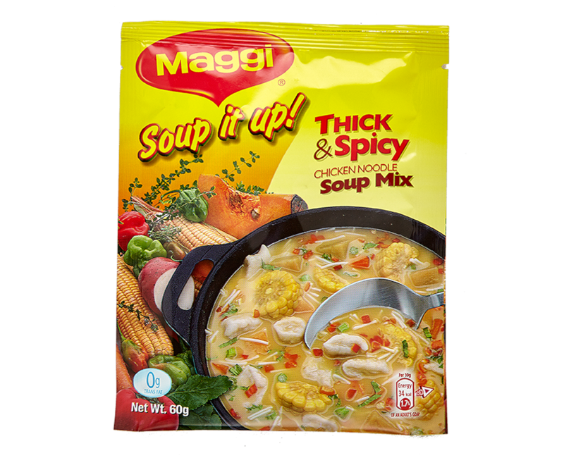 Maggi Thick &amp; Spicy Soup 60gm
